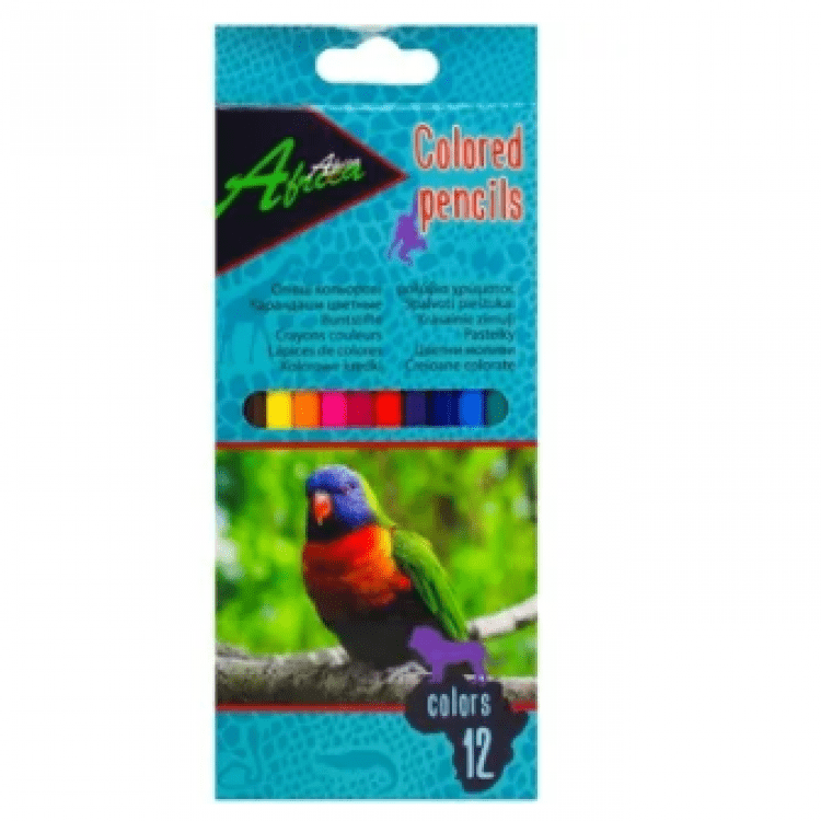 EconoMix Colored Pencils 12 colors - image-0